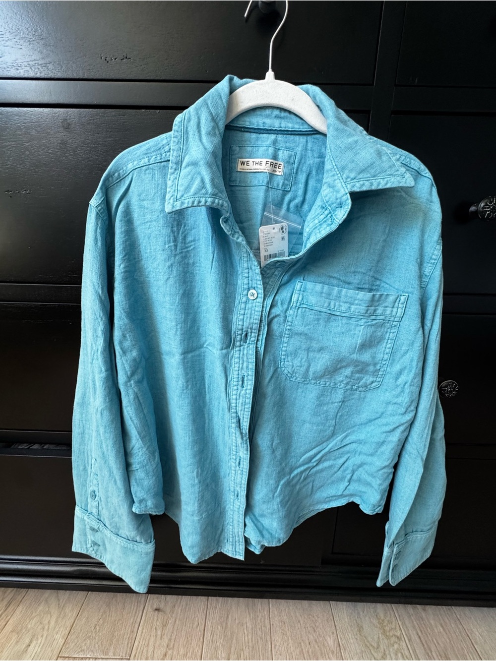 NWT Free People Button-Down Shirt